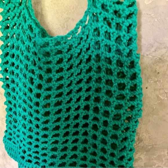 Handmade Crochet Tote Bag - Picture 3 of 4